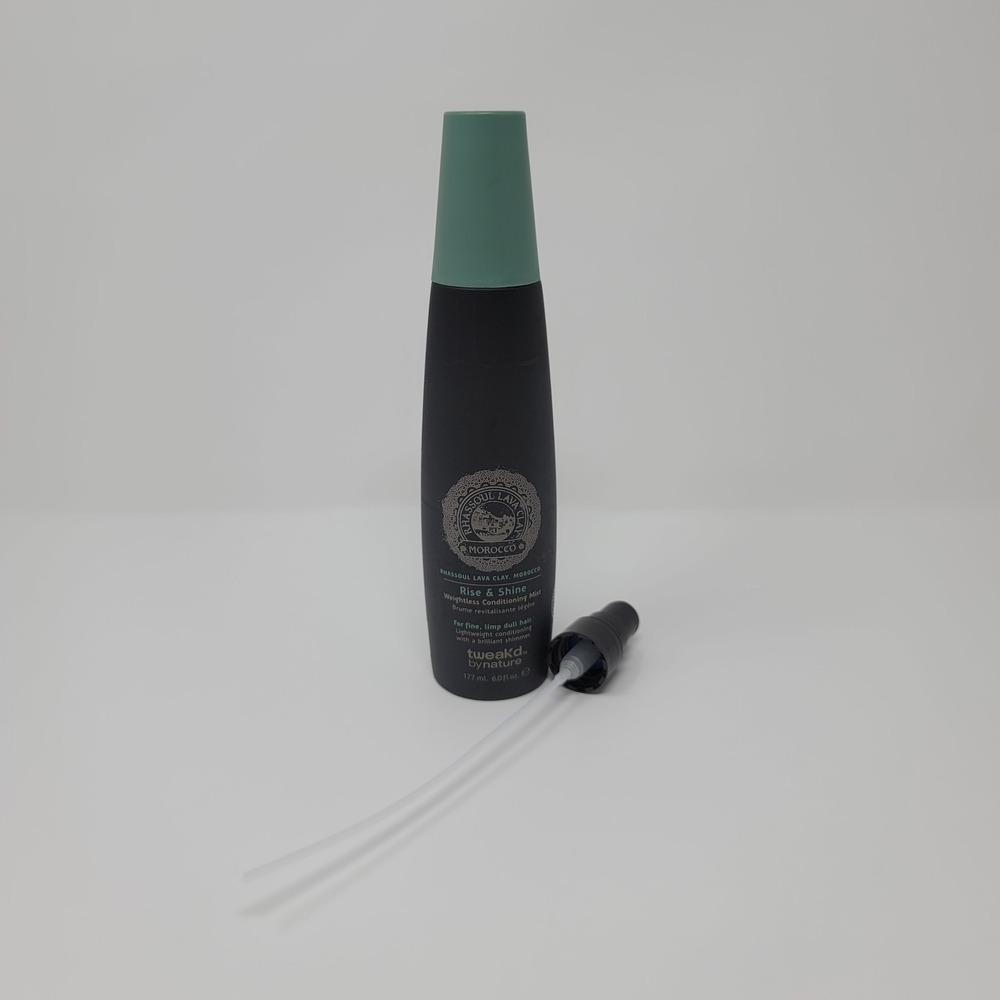 Tweak'd by Nature Rise & Shine Weightless Conditioning Mist Rhassoul Clay‎ 6 oz